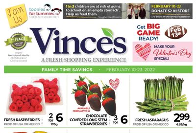 Vince's Market Flyer February 10 to 23