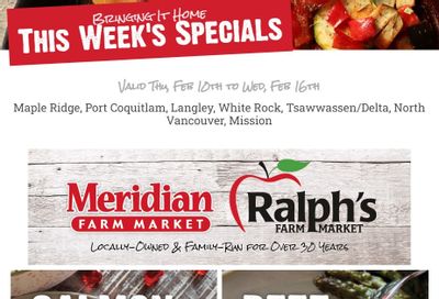 Meridian Farm Market Flyer February 10 to 16