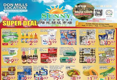 Sunny Foodmart (Don Mills) Flyer February 11 to 17
