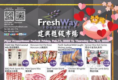 FreshWay Foodmart Flyer February 11 to 17