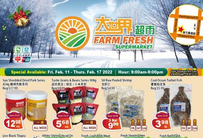 Farm Fresh Supermarket Flyer February 11 to 17