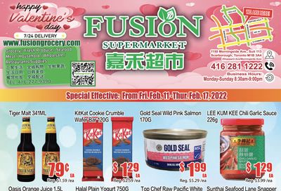 Fusion Supermarket Flyer February 11 to 17