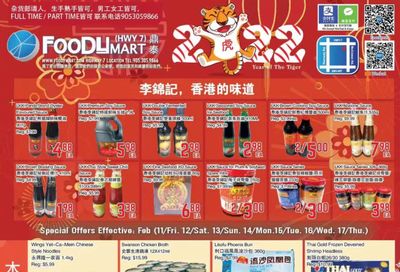 FoodyMart (HWY7) Flyer February 11 to 17