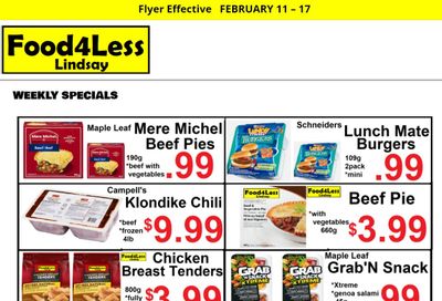 Food 4 Less Flyer February 11 to 17
