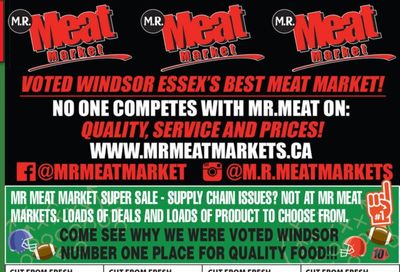 M.R. Meat Market Flyer February 12 to 19