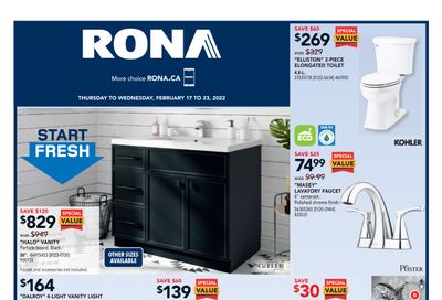 Rona (West) Flyer February 17 to 23