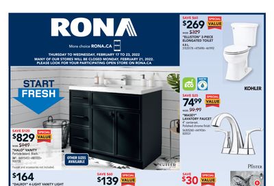 Rona (ON) Flyer February 17 to 23