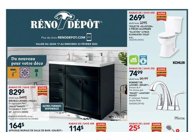 Reno Depot Flyer February 17 to 23