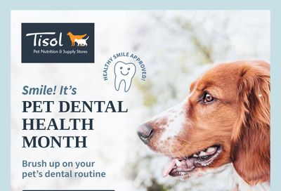 Tisol Pet Nutrition & Supply Stores Flyer February 17 to March 2