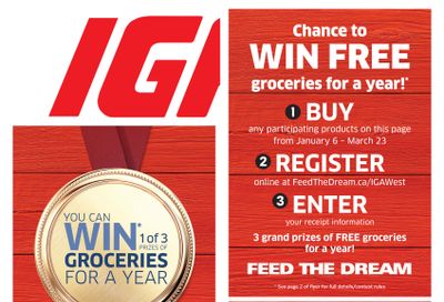 IGA (West) Flyer February 17 to 23