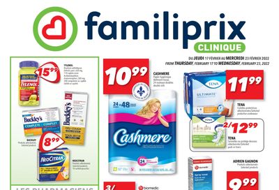 Familiprix Clinique Flyer February 17 to 23