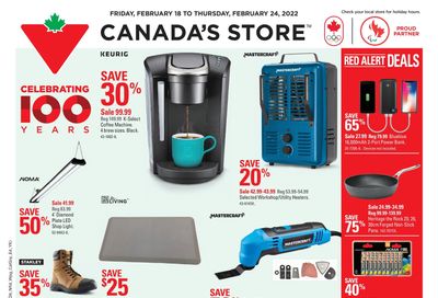 Canadian Tire (West) Flyer February 18 to 24