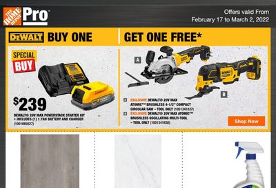 Home Depot Pro Flyer February 17 to March 2