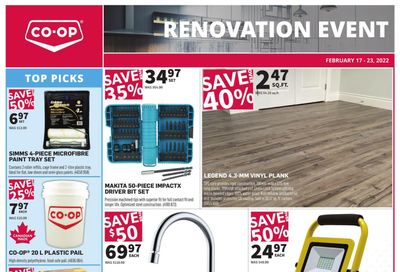 Co-op (West) Home Centre Flyer February 17 to 23