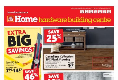 Home Hardware Building Centre (ON) Flyer February 17 to 23