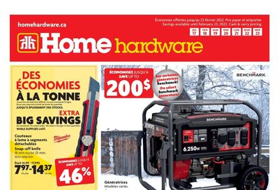 Home Hardware (QC) Flyer February 17 to 23