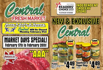 Central Fresh Market Flyer February 17 to 24