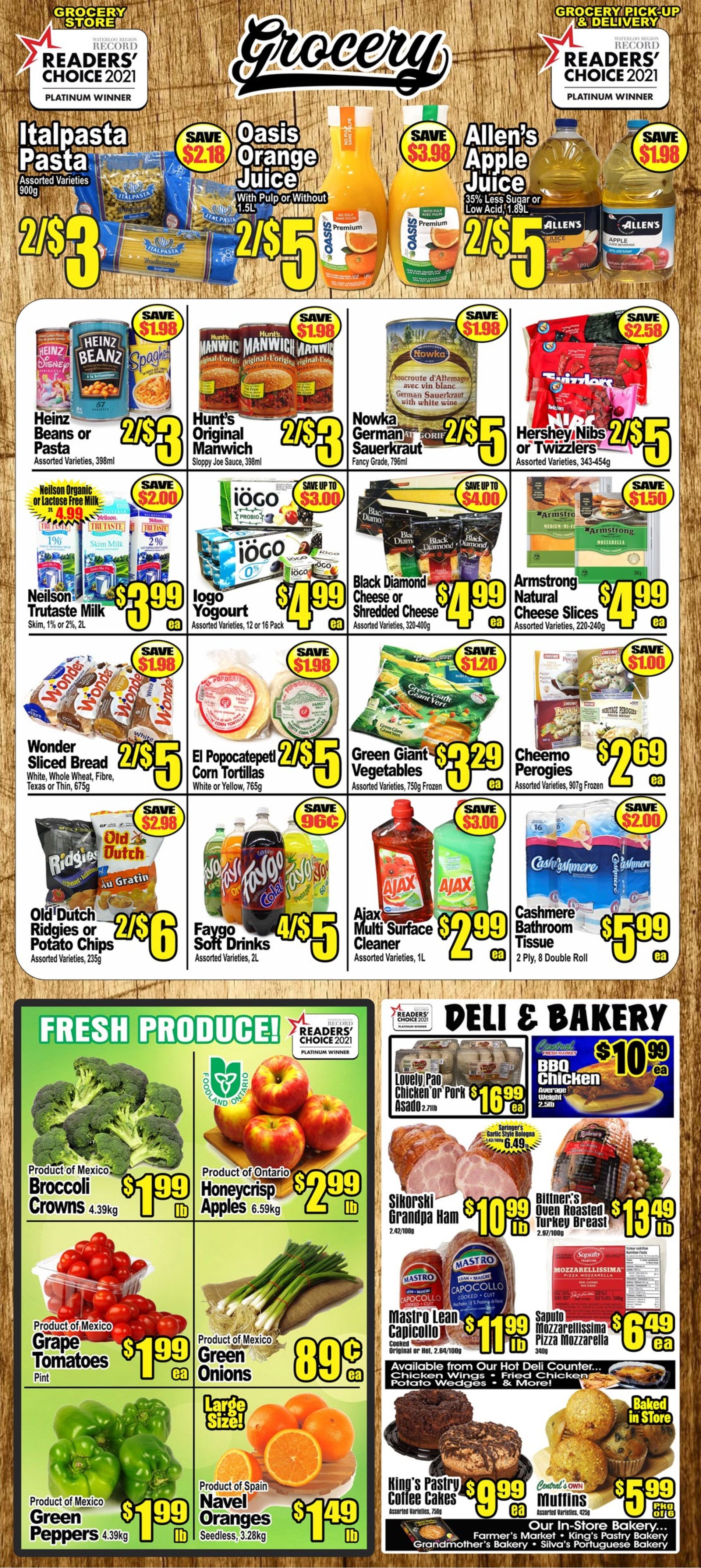Central Fresh Market Flyer February 17 to 24