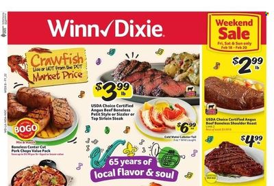 Winn Dixie (AL, FL, GA, LA) Weekly Ad Flyer February 17 to February 24