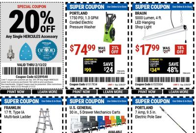 Harbor Freight Weekly Ad Flyer February 17 to February 24