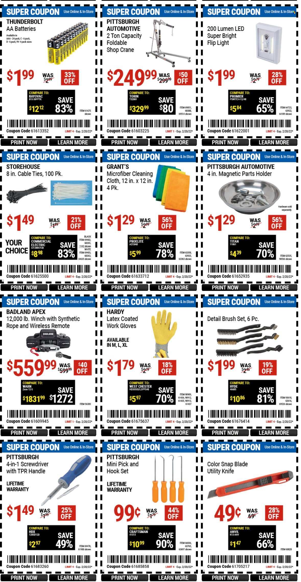 Harbor Freight Weekly Ad Flyer February 17 to February 24