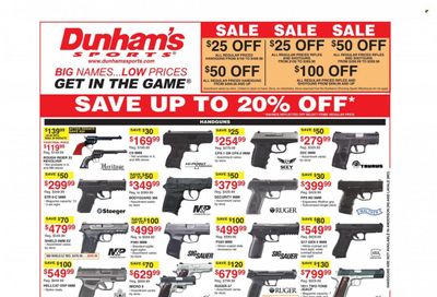 Dunham's Sports (MI, MN, ND, SD) Weekly Ad Flyer February 17 to February 24