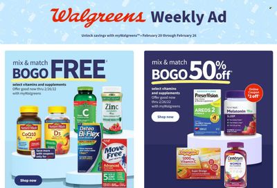 Walgreens Weekly Ad Flyer February 17 to February 24