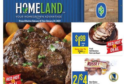 Homeland (OK, TX) Weekly Ad Flyer February 17 to February 24
