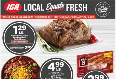 IGA Weekly Ad Flyer February 17 to February 24