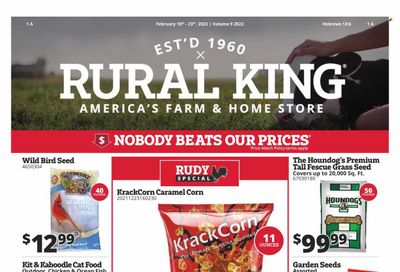 Rural King Weekly Ad Flyer February 17 to February 24
