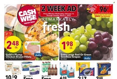 Cash Wise (MN, ND) Weekly Ad Flyer February 17 to February 24