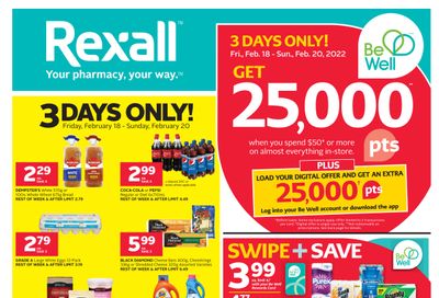 Rexall (West) Flyer February 18 to 24