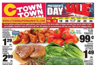 C-Town (CT, FL, MA, NJ, NY, PA) Weekly Ad Flyer February 17 to February 24