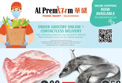 Al Premium Food Mart (McCowan) Flyer February 17 to 23