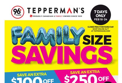 Tepperman's Flyer February 18 to 24