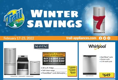 Trail Appliances (AB & SK) Flyer February 17 to 23