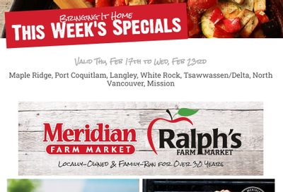 Meridian Farm Market Flyer February 17 to 23