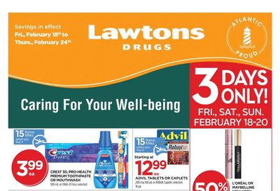 Lawtons Drugs Flyer February 18 to 24