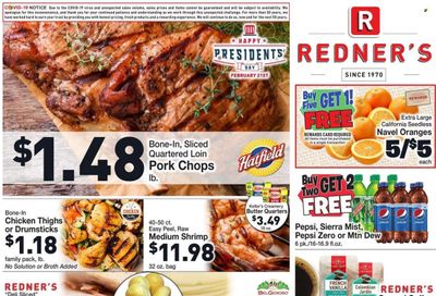 Redner's Markets (DE, MD, PA) Weekly Ad Flyer February 17 to February 24