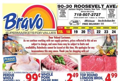 Bravo Supermarkets (CT, FL, MA, NJ, NY, PA) Weekly Ad Flyer February 17 to February 24