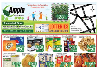 Ample Food Market (North York) Flyer February 18 to 24