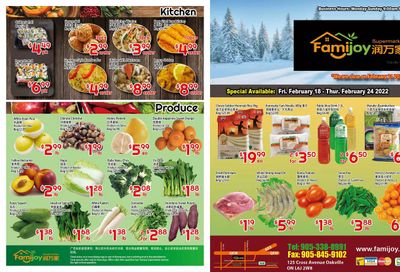 Famijoy Supermarket Flyer February 18 to 24