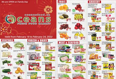 Oceans Fresh Food Market (Mississauga) Flyer February 18 to 24