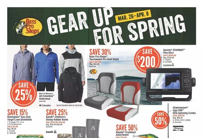 Bass Pro Shops Flyer March 26 to April 8