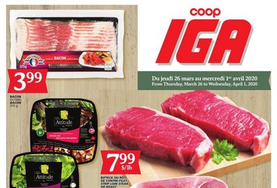 Coop IGA Flyer March 26 to April 1