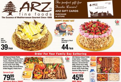 Arz Fine Foods Flyer February 18 to 24