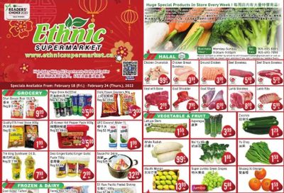 Ethnic Supermarket Flyer February 18 to 24