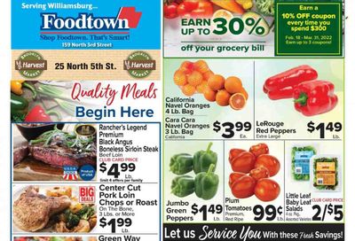 Foodtown (NJ, NY, PA) Weekly Ad Flyer February 18 to February 25