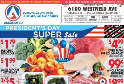 Associated Supermarkets (NY) Weekly Ad Flyer February 18 to February 25