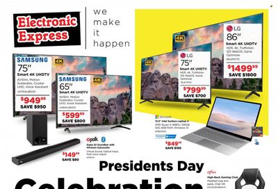 Electronic Express (AL, TN) Weekly Ad Flyer February 20 to February 27